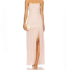 by marianna kayden maxi dress in beige l academie Buy Floral and Brown Boho Chiffon Ruffle Maxi Dress Online